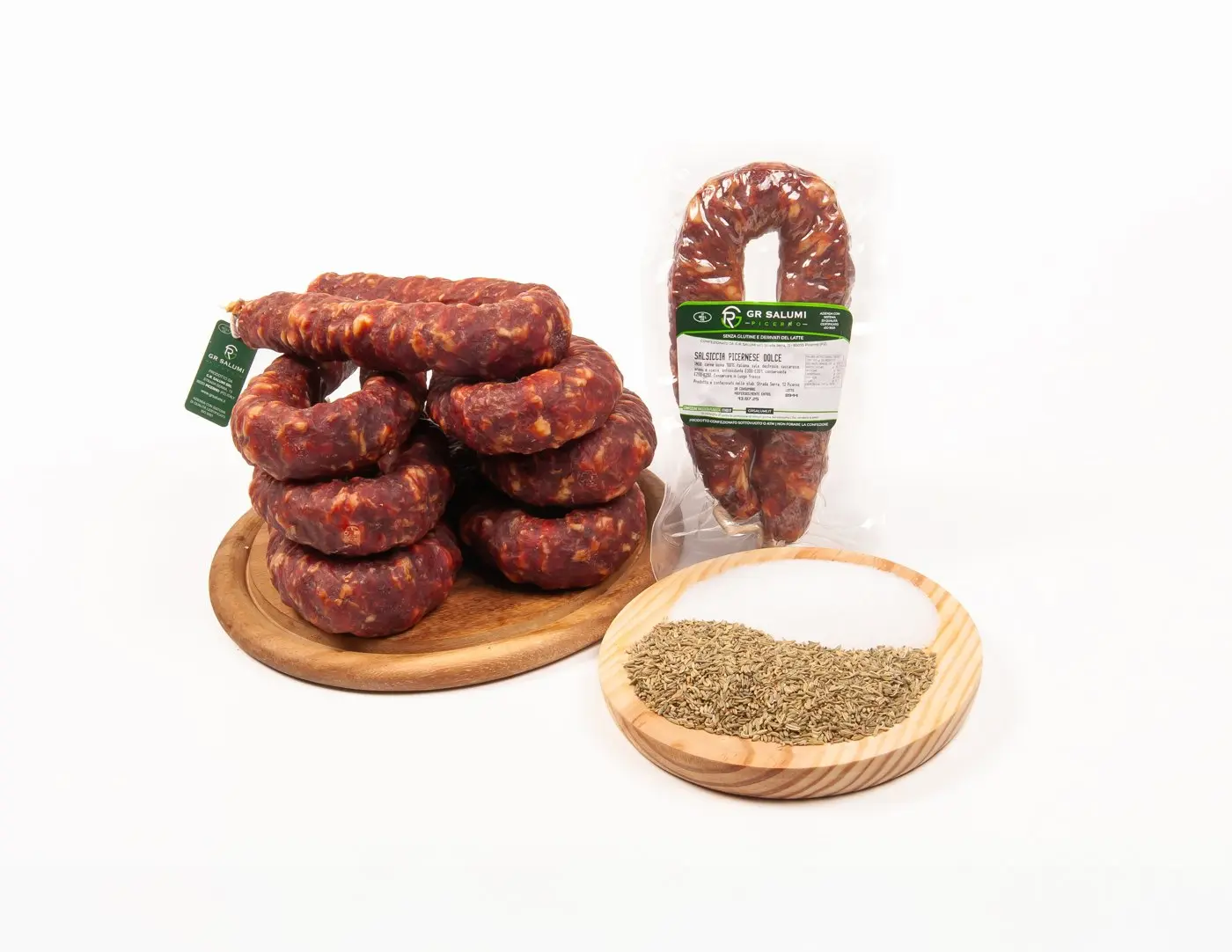 Salsiccia Picernese dolce intera s.v.