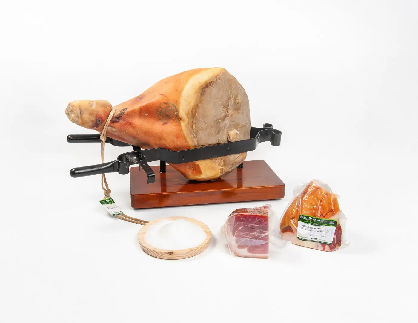 Prosciutto crudo nazionale stagionato tranci s.v.