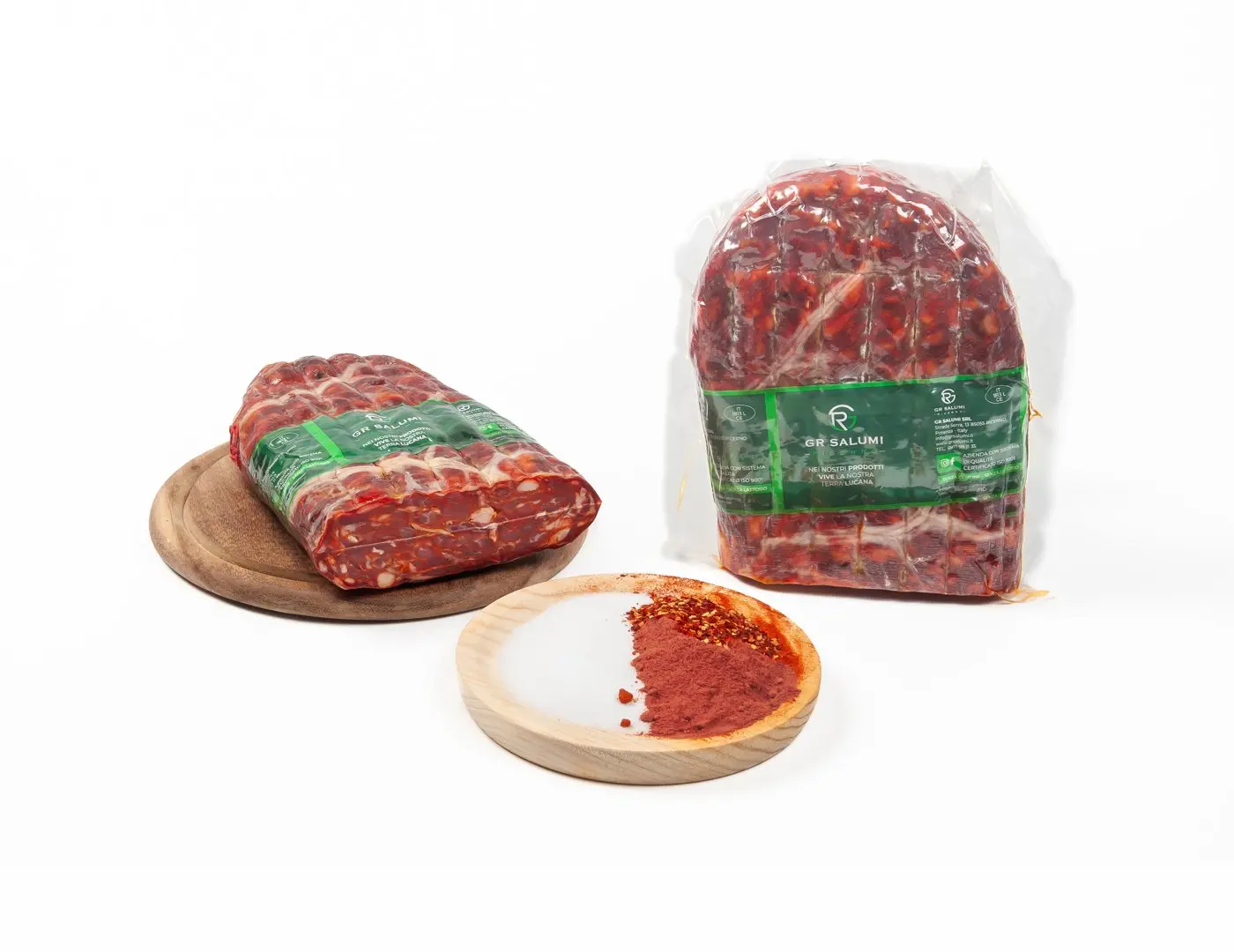 Salame spianata piccante metà s.v.