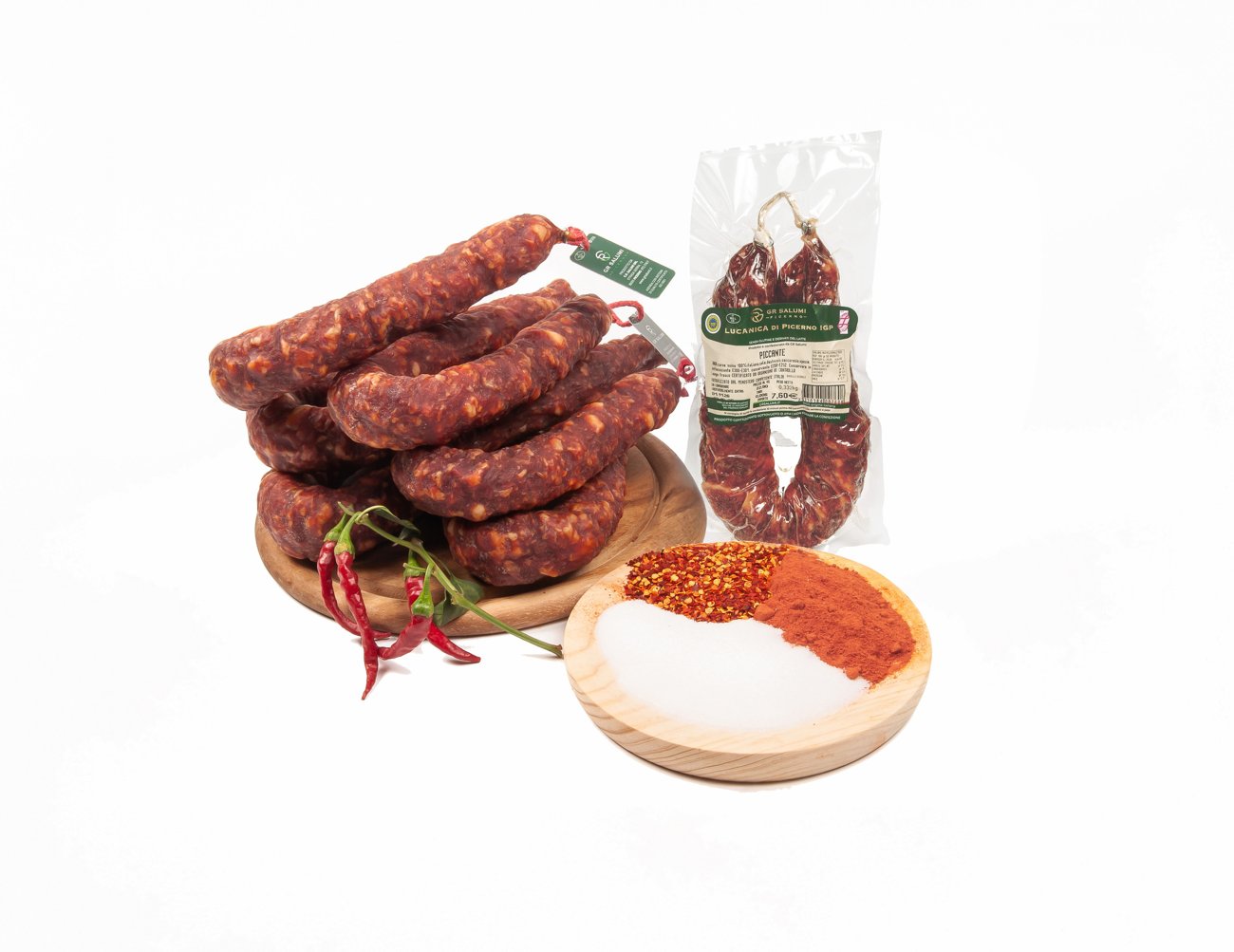 Lucanica di Picerno IGP piccante